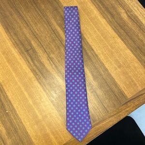 Purple and blue brioni tie